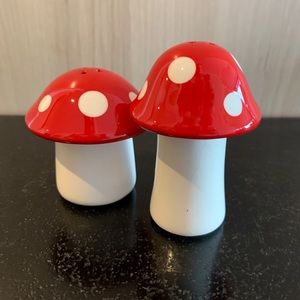 Mushroom Forest Pepper and Salt Shakers